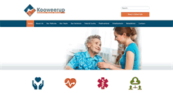 Desktop Screenshot of kooweeruphospital.net.au